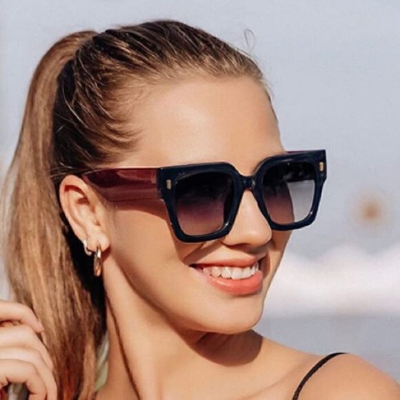 Oversized Vintage Sunglasses  